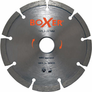 Boxer Diamantskæreskive Ø125 mm. ✓ På lager - klar til levering og afhentning