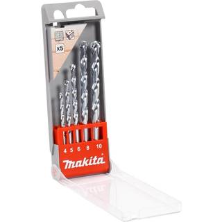 Makita Murbor Sæt 4,5,6,8,10mm - D-41040