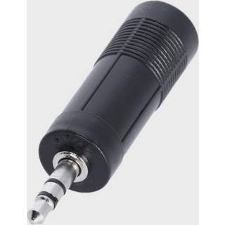 Adapter Audio Stik 6.3mm Stereo Jack Hun til 3.5mm Stereo Jack