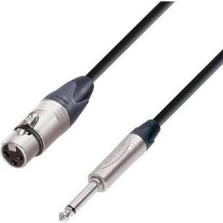 Neutrik XLR Hun til 6.3mm Jack Adapterkabel - 5 meter