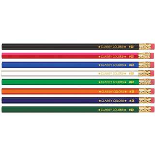 Musgrave Musdhex9912-12 Pencil Company Wood Case Hex Pencil Assorterede farver #2 Lead 12/Pack 12 pakker