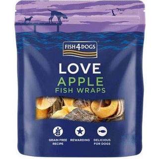 Fish4Dogs - Love - Æble fiske wraps - 90g