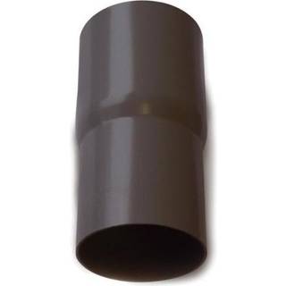 Plastmo rørmuffe, PVC, grafit - Ø110 mm
