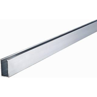 RIAS RIALIGHT alu-klipseskinne til 32 mm termoplader - 5000 mm
