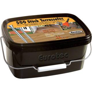 Eurotec terrasseskrue rustfri 5,5x50 500stk/pk A4 tx 25 905555