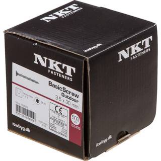 ITW BasicScrew, Udendørs - Træskrue - 3,5 x 30 - 151405 ✓ På lager - klar til levering og afhentning