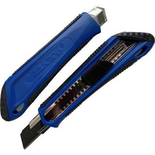 BATO Bræk-af kniv 18mm skydelås med sort kniv blad (6148)