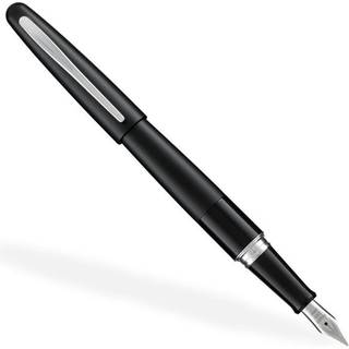 Pilot Metropolitan-kollektion fyldepen - sort krop, Classic Desi, messingkrop, mat overflade