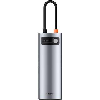 Hub Adapter 7in1 USB-C - Sort/7in1/Baseus