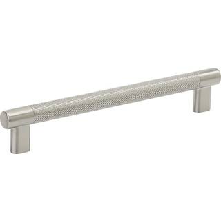 Amerock | Kitchen Cabinet Pull | Satin nikkel | 8 in (203 mm) center-til-centre | Bronx | 1 pakke | Møbler hardware | Skabshåndtag | Badeværelses