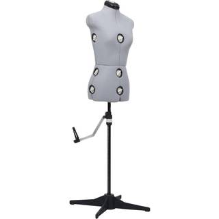 justerbar gine kvinde str. S 33-40 grå