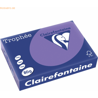 Trophee A4 kopipapir 80g stærk lilla 500ark
