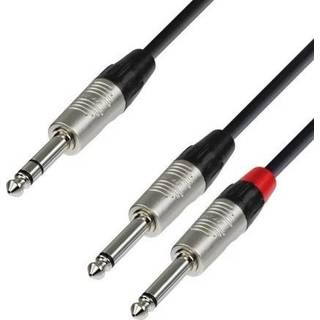 Y-splitkabel Stereo til 2x Mono Jack (6m)