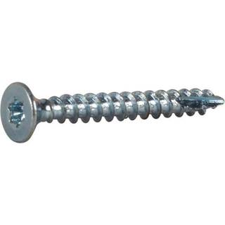 ESSVE 123107 Træskrue 3 mm Ø, TX10, fuldt gevind, FZB, pakke 200 25 mm