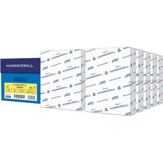 Hammermill farvet papir 20 lb Canary Printer Paper 8,5 x 11-1 Ream (500 ark) - lavet i USA Pastel Paper 103341R 1 ream | 500 arkbrev (8.5x11)