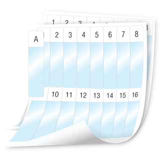 DYMO 1908554 XTL Lamineret tr?d/kabelindpakning Sheet Labels 24mm x 103mm