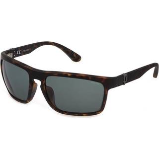 Police SPLF63 0878 63 Solbriller Mænd Tortoiseshell - Dark Tortoise - 63mm