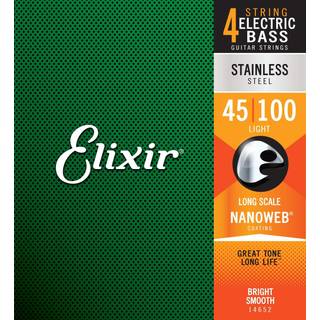 Elixir 14652 Nanoweb 4 45-100 Strenge til basguitar