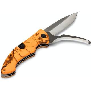 Belly Orange Camo dobbeltbladet foldekniv, 6/48