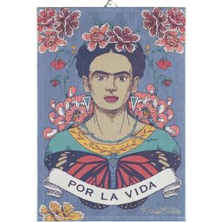 Ekelund Linneväveri Frida Kahlo viskestykke 35x50 cm Vida