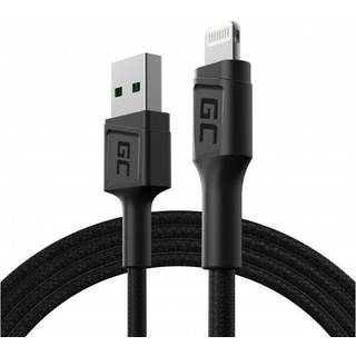 Green Cell Kabel PowerStream USB-A - Lightning 1,2m QC Apple 2,4A