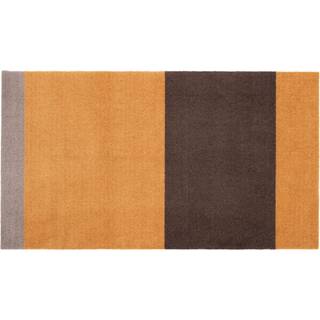 tica copenhagen Stripes by tica, horisontal, entrétæppe/løber Dijon/brown/sand, 67x120 cm