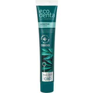 Ecodenta Sensitive CBD Bio-aktiv tandpasta med CBD 75 ml - 75 ml