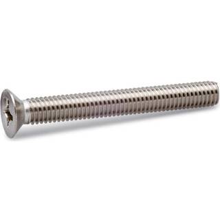 FAST maskinskrue med undersænket hoved, rustfri A4, 4,0 x 50 mm - 100 stk.