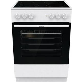 Gorenje GEC6A63WC Keramisk Komfur - Farve: Hvid
