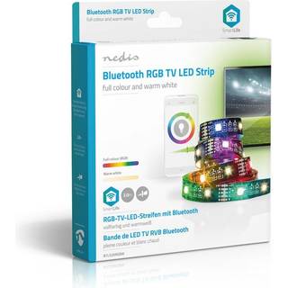 Nedis SmartLife LED lysstrip med Bluetooth® RGB / Varm Hvid - 2 m