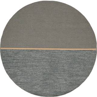 Linie Design Magnetize Round Gulvtæppe Green Ø250 cm
