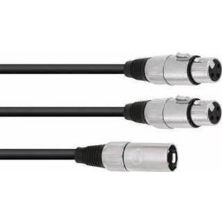 Omnitronic 30225207 XLR Adapterkabel [1x XLR-stik