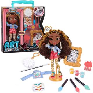 Art Squad Vannah 10-tommer dukke & tilbeh?r med DIY h?ndv?rksmaleri Projekt Kids Toys i alderen 3 op med bare leg