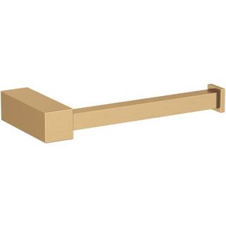 Amerock BH36081CZ | Champagne Bronze Single Post toiletpapirholder | 5-7/8 tommer (149 mm) Længde toiletvævholder | Monument | Badevævholder | Ba