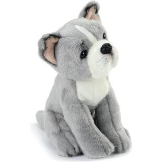 Demdaco Pittie Mix Rescue Breed Dog Gray 10 tommer plys stof fyldt figur leget?j