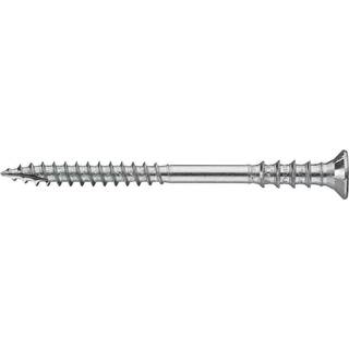 VSB 43120 Rammejusteringsskrue TIL INDVENDIGE DØRE 6,0 x 120 mm, pakke med 100
