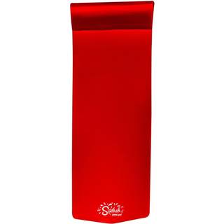 TRC Recreation Splash 1,25-tommer skum poolfloat-loungestol med indbygget rullepude - Stor til voksne, Sunset Orange