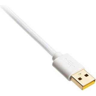 Ducky Premicord Pure White - Coiled Cable