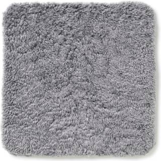 Skinnwille, Curly siddehynde fåreskind 40x40 cm Charcoal grey Silver