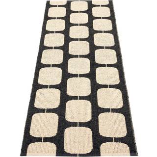 Pappelina, Sten tæppe 70x200 cm black / cream