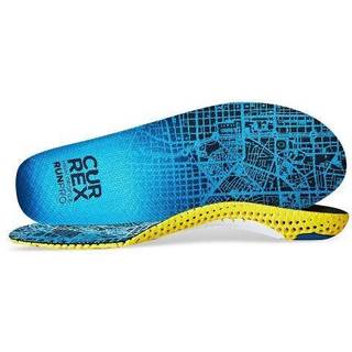CURREX RunPro High Insoles - Blue, Yellow, Size 7.5-9 - blue