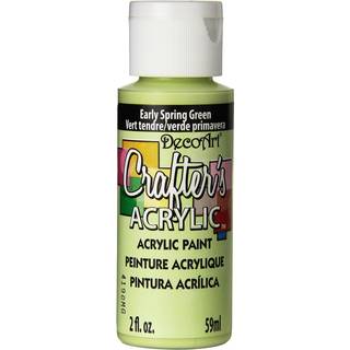 Decoart Crafters akrylmaling 2-ounce tidligt forår grøn