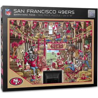 Youthefan NFL San Francisco 49ers Barnyard fans 500 pc puslespil