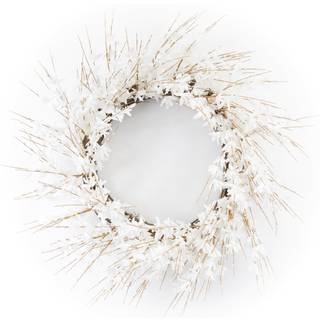 Melrose 78632 Polyester Blossom Wreath 25 tommer