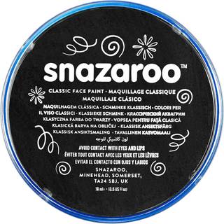 Ansigtsmaling Sort 18 ml - Snazaroo