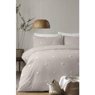 Appletree Appletree Natural Dot Garden 100% Pure Cotton Duvet Cover and Pillowcase Set