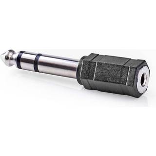 Nedis stereoadapter 1x 6,35mm hane till 1x 3,5mm hona