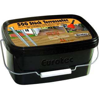Eurotec terrasseskrue rustfri 5,5x80 500stk/pk A4 tx 25 905558
