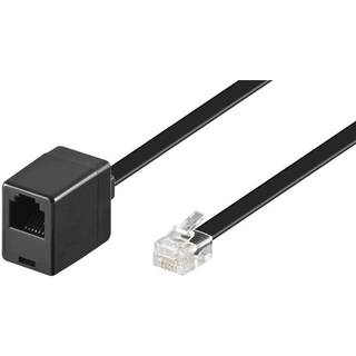 Telefonkabel forlænger - RJ12 - 5 meter