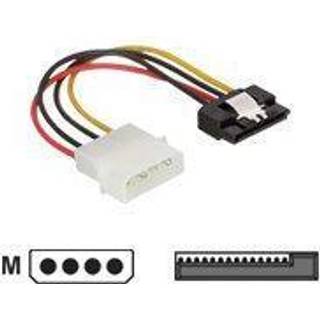 DeLOCK power adapter - SATA power to 4 PIN internal power - 12 cm